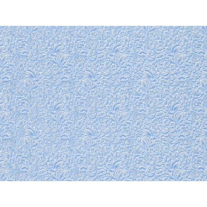 Обои акриловые 5183 (03) "Орленан 2", голубые, 0,53х10м