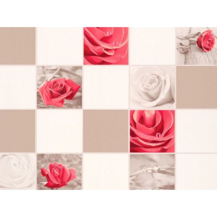 Обои виниловые 5507 (01) "Алмаз", бежевые, 0,53х10 м