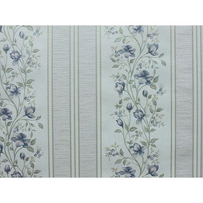 Обои бумажные кашированные  6302 (03) ДК "Виола", голубые, 0,53х10 м