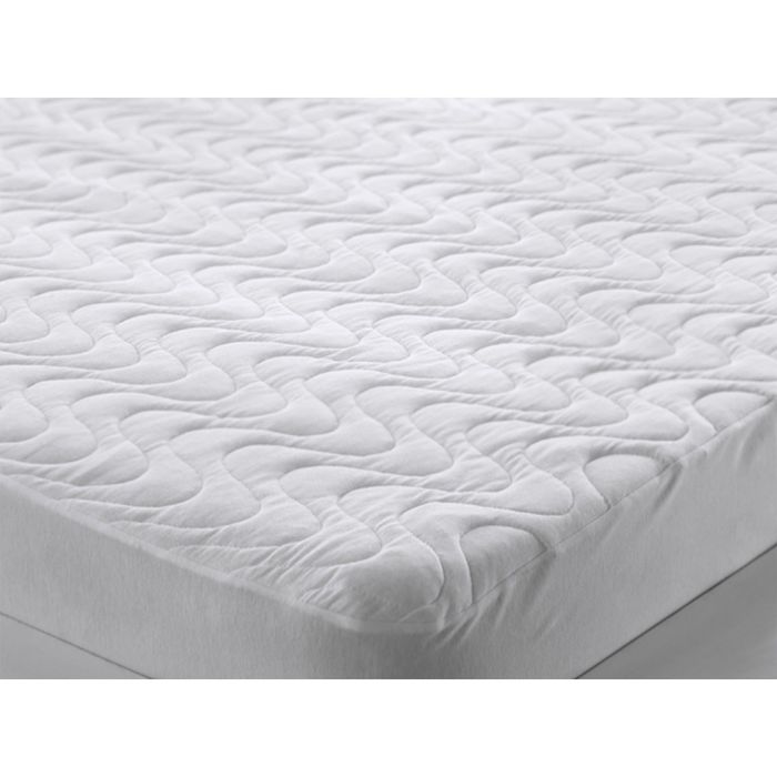 Наматрасник FITTED стеганый, размер 90х200 см, хлопок, силикон