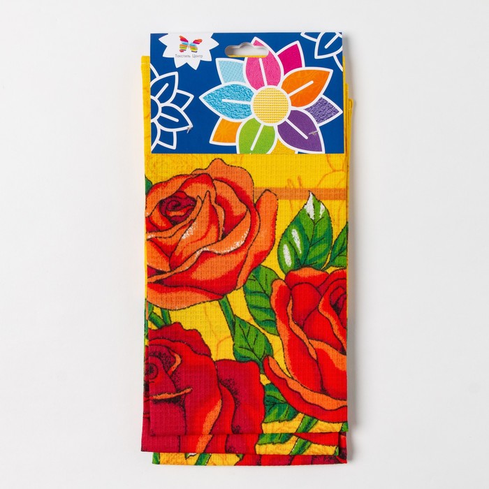 Набор кухонных полотенец, размер 45х60 см - 3 шт.