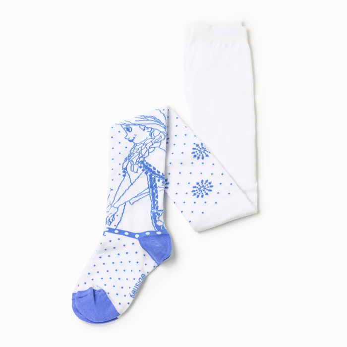 Детские колготки "Эльза и Анна",Холодное сердце, Дисней, рост 92-98 см, 2-3 года