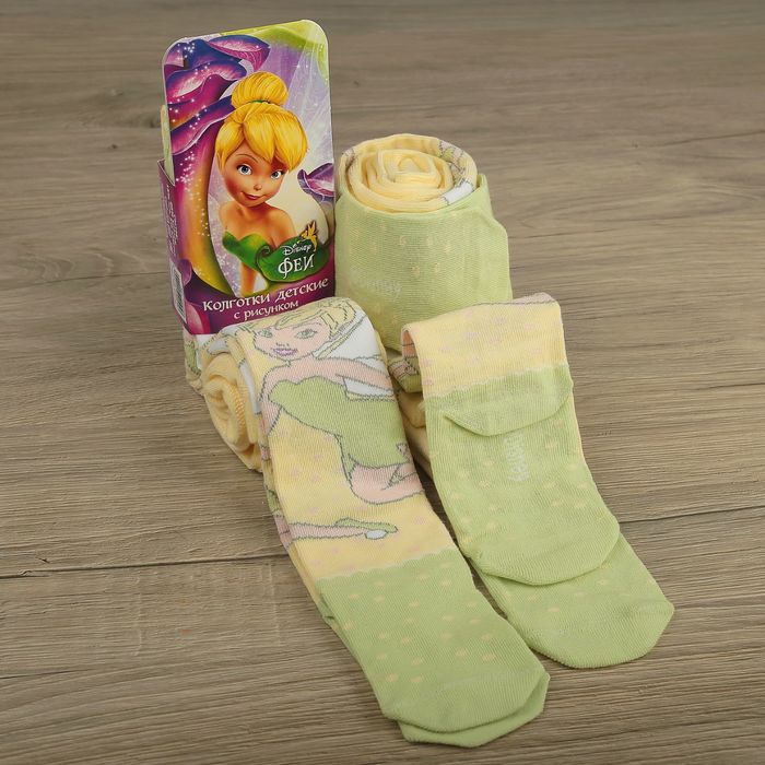 Детские колготки "Динь-Динь" Феи, Дисней рост 104-110 см, 4-5 лет
