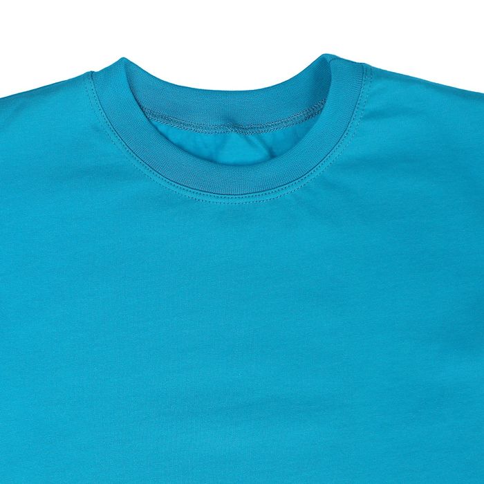 Футболка детская, рост 146 см, цвет бирюзовый Н116
