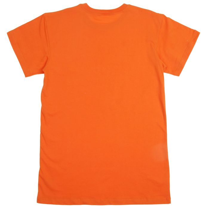 Футболка детская, рост 146 см, цвет оранжевый Н116
