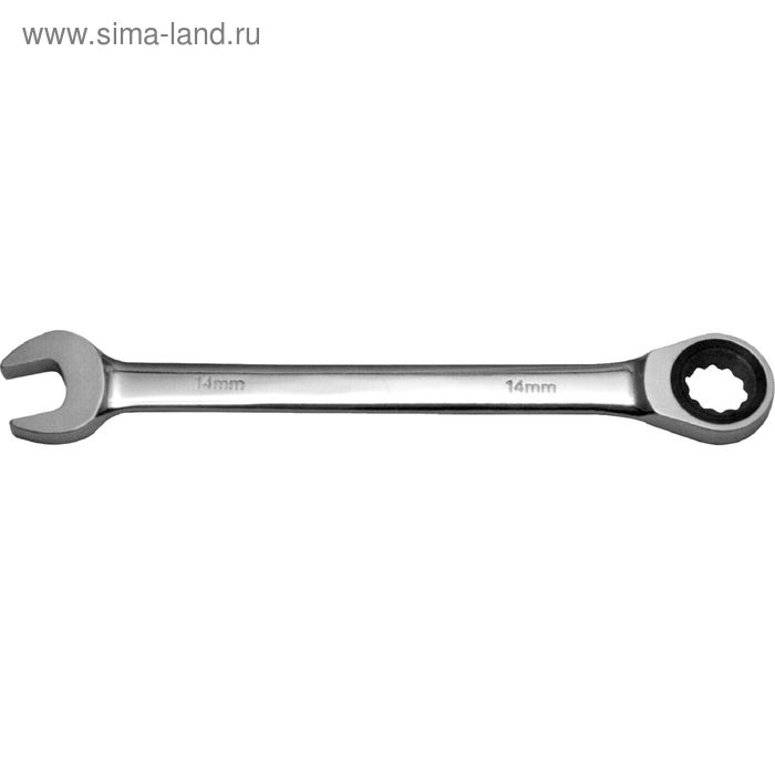 Ключ комбинированный с трещоточным механизмом Кратон 17 мм