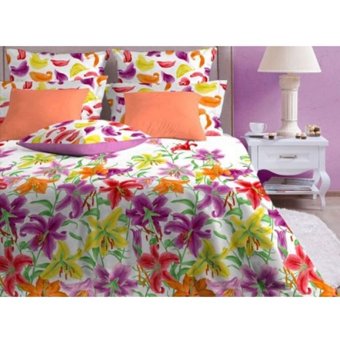 Постельное бельё «Лион/1» дуэт, размер 224х240, 148х212-2 шт., 70х70-2 шт, 50х70-2 шт., бязь 142 г/м²