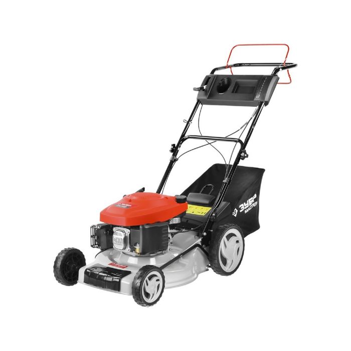 Газонокосилка "ЗУБР" ГКБ-460СТ, бенз., 2.6 кВт/3.54 л.с., ширина/высота 46 см/25-75 мм