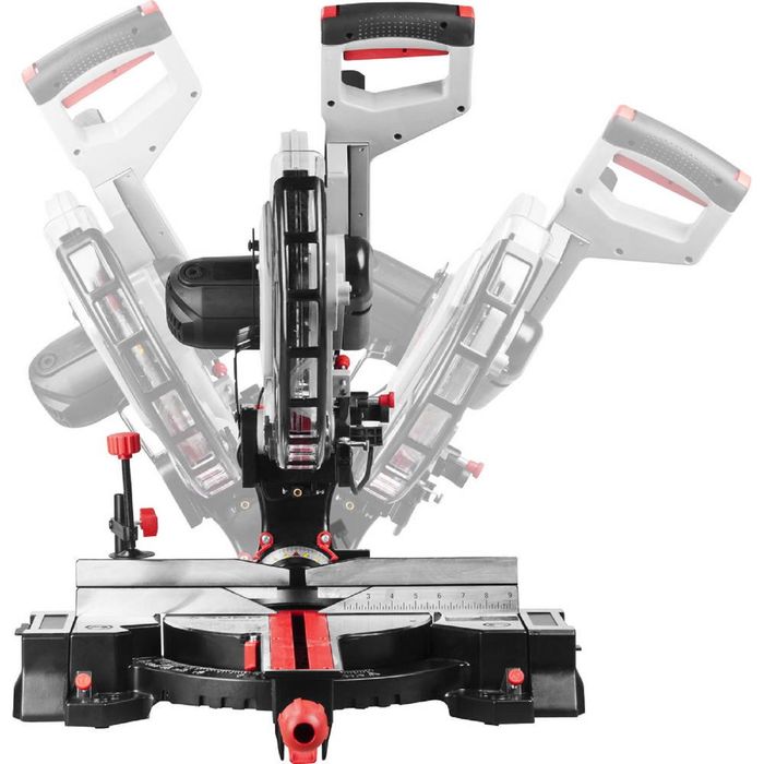 Пила торцовочная "ЗУБР" ЗПТ-305-1800 ПЛР, с протяжкой, 1800 Вт, 4200 об/мин, 305х30 мм