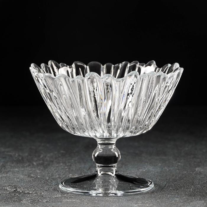 Ваза для конфет на ножке 14 см Aurora