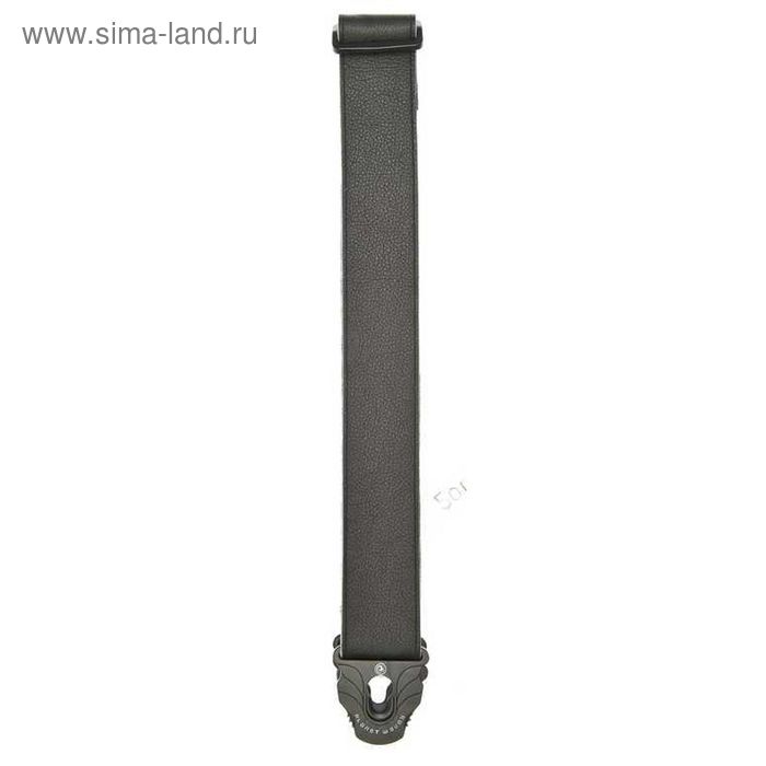 фото Ремень для гитары planet waves, 50pll00 planet lock, кожаный черный