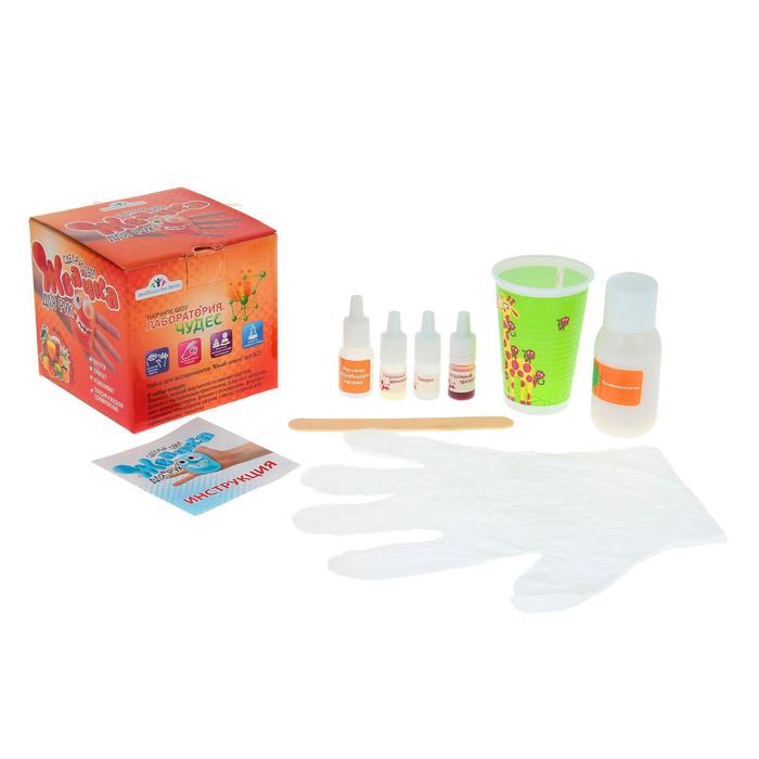 Набор для опытов и экспериментов "Жвачка для рук. Тропический фреш", 150 г