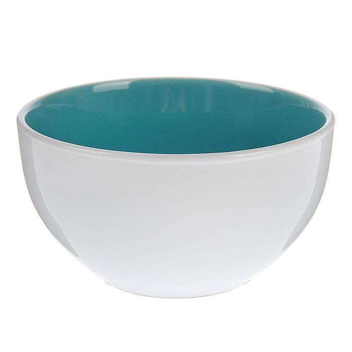 Миска 500 мл "Дымка", 13,8х7,5 см, цвет голубой