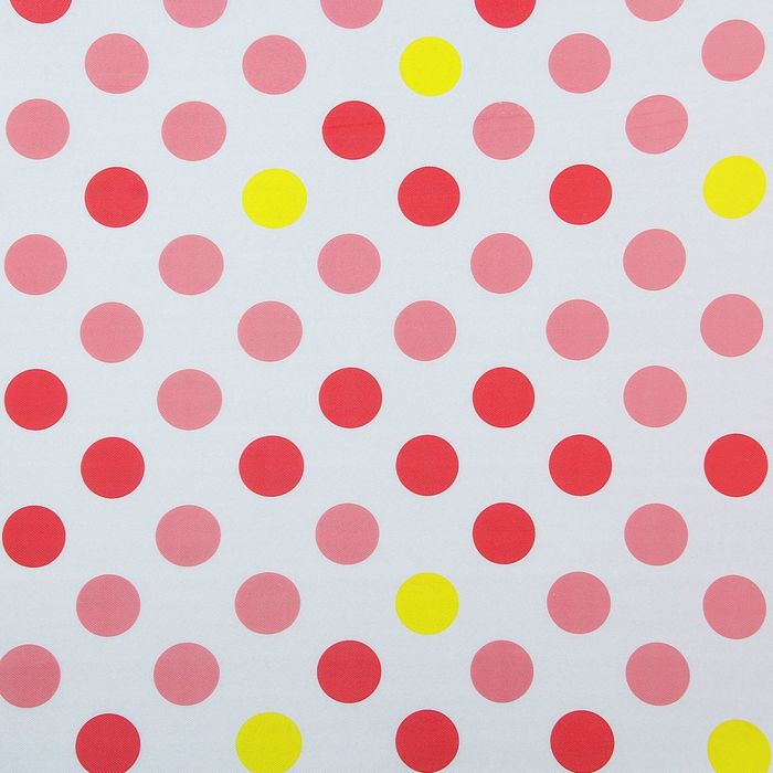 Коврик противоскользящий 45х200 см "Горох", цвет МИКС