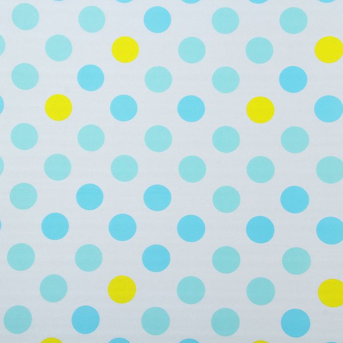 Коврик противоскользящий 45х200 см "Горох", цвет МИКС