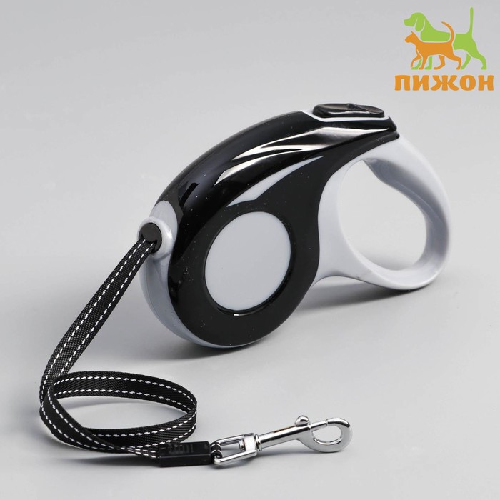 Рулетка "Молния", 3 м, до 11,5 кг, черная