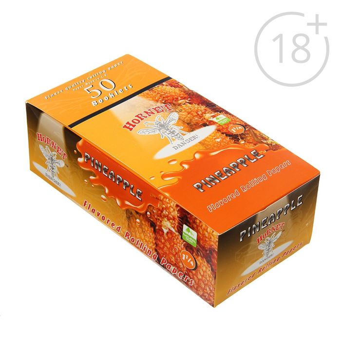 Бумага для самокруток с ароматом ананаса, 4 × 7 см, набор 50 шт.