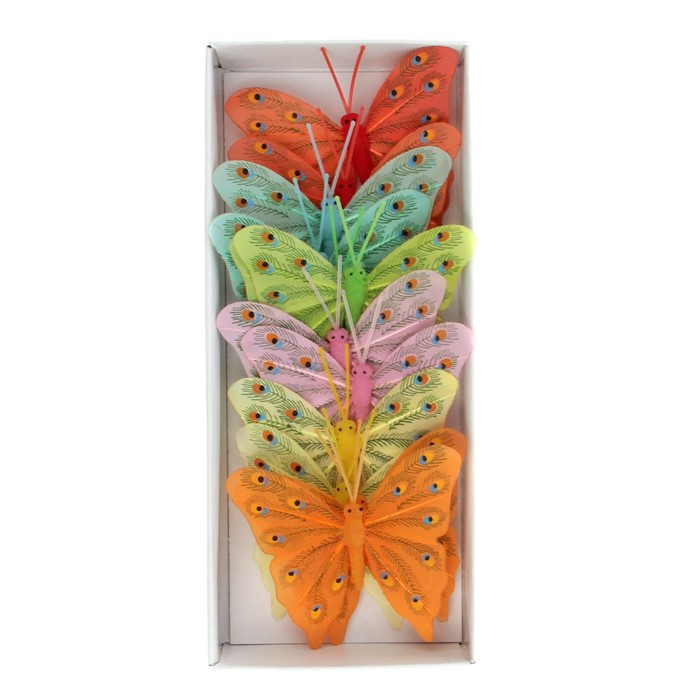 Магнит бабочка "Павлиний глаз", МИКС