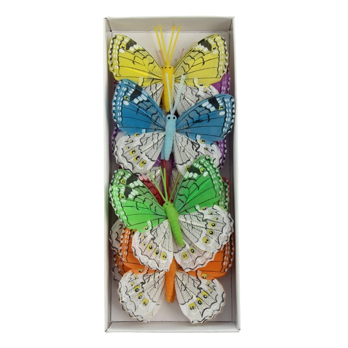 Магнит бабочка "Южный ветерок", МИКС