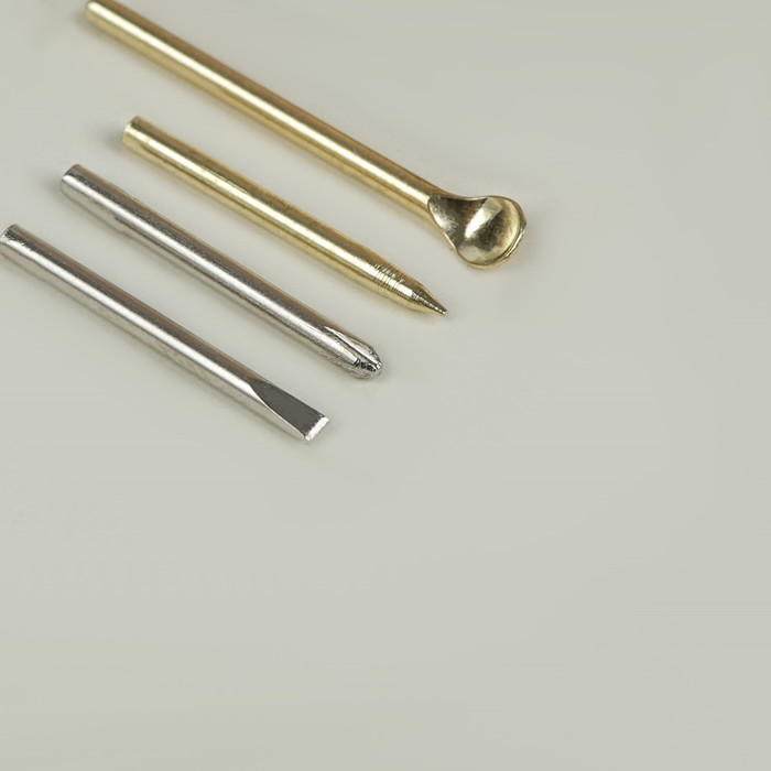 Отвертка с 4 насадками, 3,7х0,6х0,6см