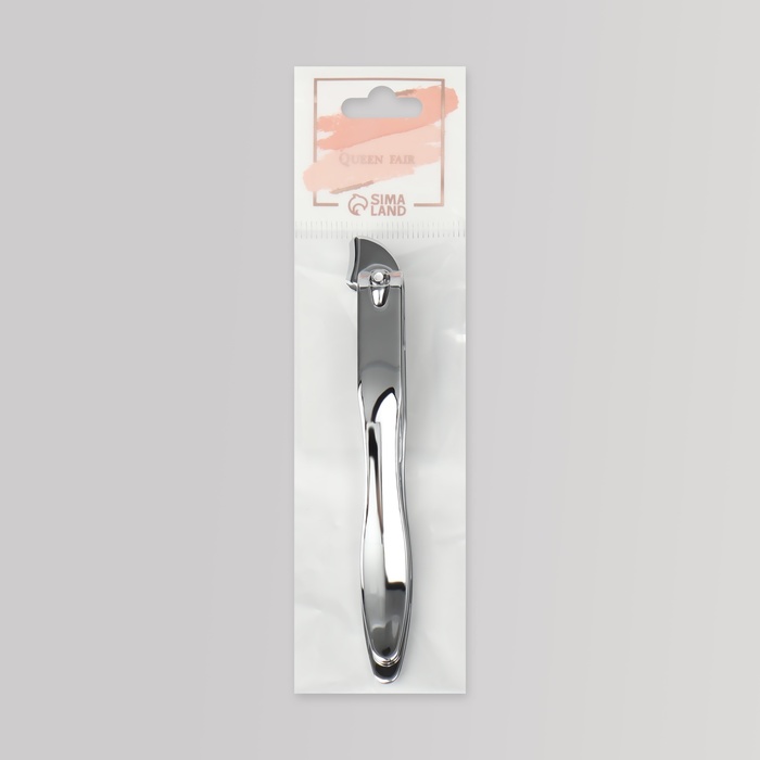 Кусачки-книпсер педикюрные, 10(±0,5)см, цвет серебристый