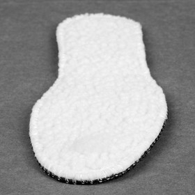 

Стельки для обуви, двухслойные, окантовка, 36 р-р, пара, цвет белый