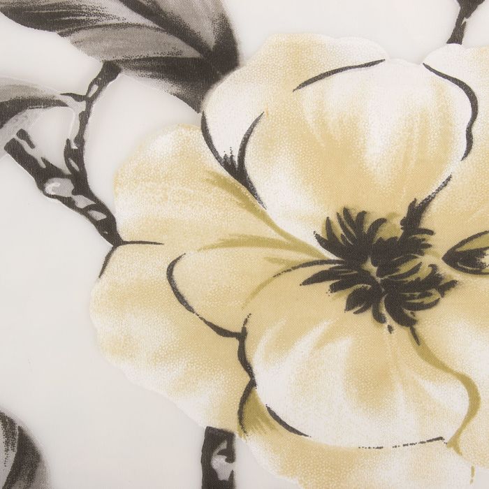 Тюль "Этель" Яблоневый цвет (с утяжелителем), ширина 145 см, высота 270 см, цвет бежевый