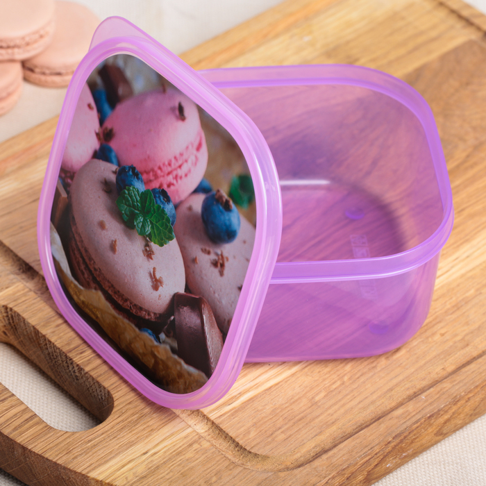 Ланч-бокс "Макаруны", 700 мл