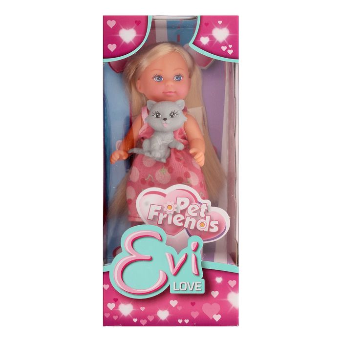 Кукла «Еви с зверюшками», МИКС