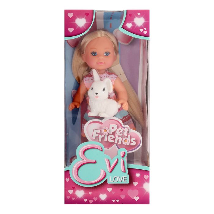 Кукла «Еви с зверюшками», МИКС