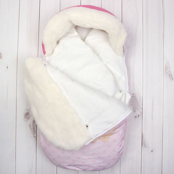 Конверт Зима Крошка Я "Принцесса" рост 50-62 см (18-20), 0-3 мес