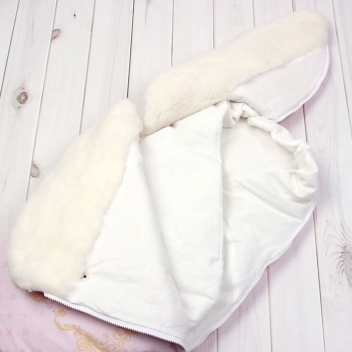 Конверт Зима Крошка Я "Принцесса" рост 50-62 см (18-20), 0-3 мес