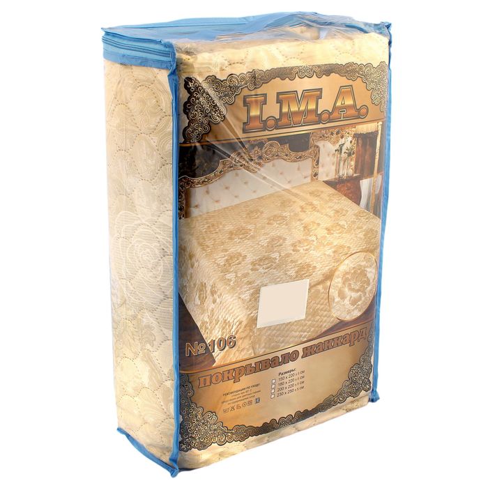 Покрывало Marianna ИМА рис 106 200х220 см, жаккард-атлас, пэ100%, 107 гр/м