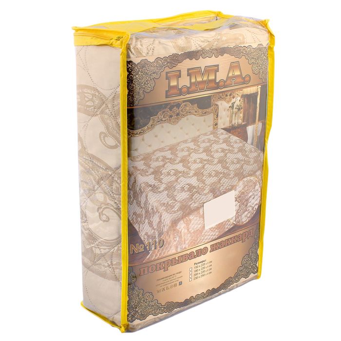 Покрывало Marianna ИМА рис 110 200х220 см, жаккард-атлас, пэ100%, 107 гр/м