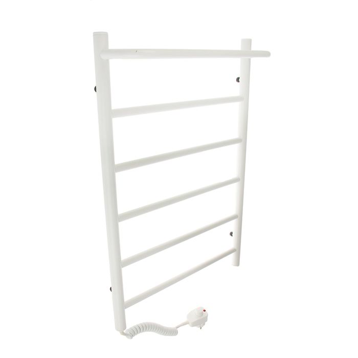 Полотенцесушитель электрический "Ларис Прайм", 400х600 мм, 80 Вт, левый