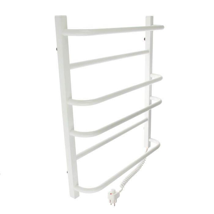 Электрополотенцесушитель "Ларис Комфорт ЧК П6", 500х600 мм, 106 Вт, правый, цвет белый