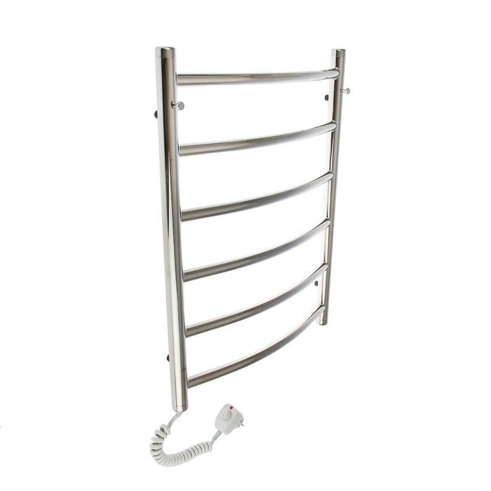 Электрополотенцесушитель "Ларис Классик П6", 450х600 мм, 86 Вт, левый