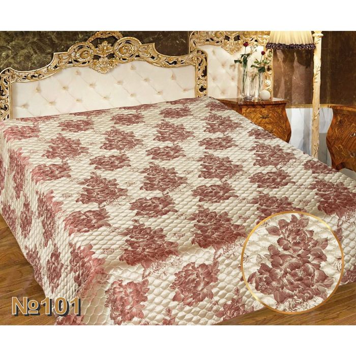 Покрывало Marianna ИМА рис 101 150х220 см, жаккард-атлас, пэ100%, 107 гр/м