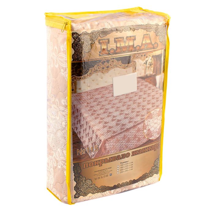 Покрывало Marianna ИМА рис 115 150х220 см, жаккард-атлас, пэ100%, 107 гр/м