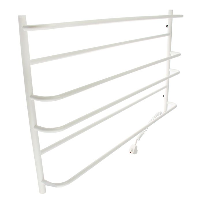 Полотенцесушитель электрический "Ларис Практик ЧК П6", 1000х600 мм, 183 Вт, правый, цвет белый 17888