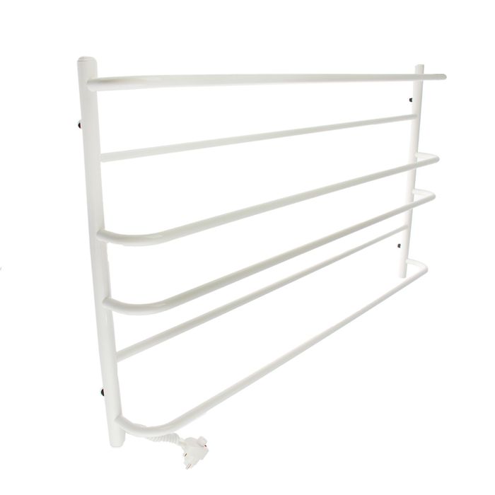 Полотенцесушитель электрический "Ларис Практик ЧК П6", 1000х600 мм, 183 Вт, левый, цвет белый 178885