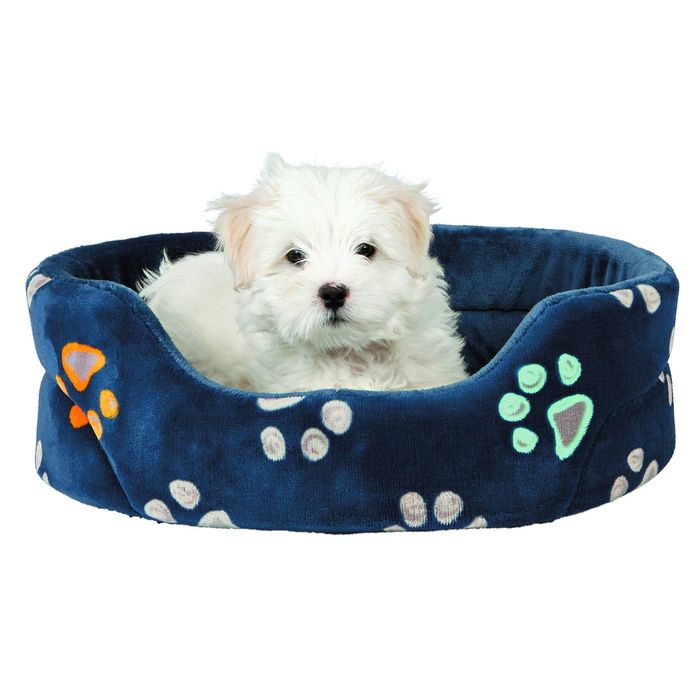 Лежак с бортиками Jimmy, 45 x 35 см, синий