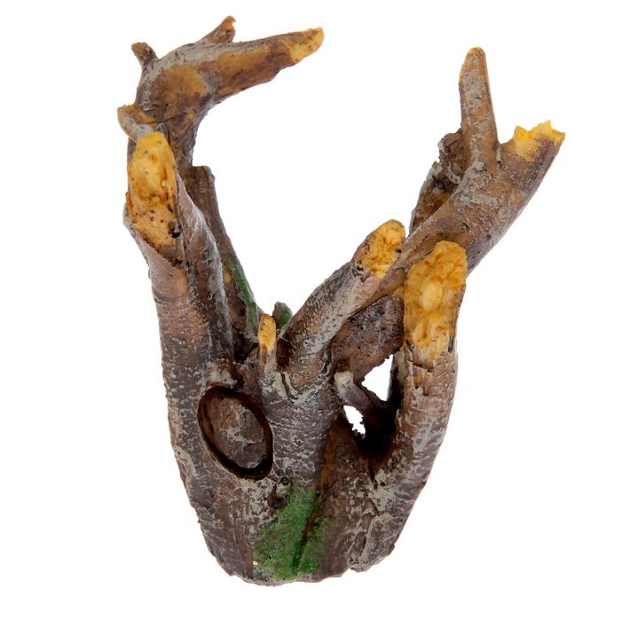 Декор для аквариума "Коряга", 12 см, полистоун