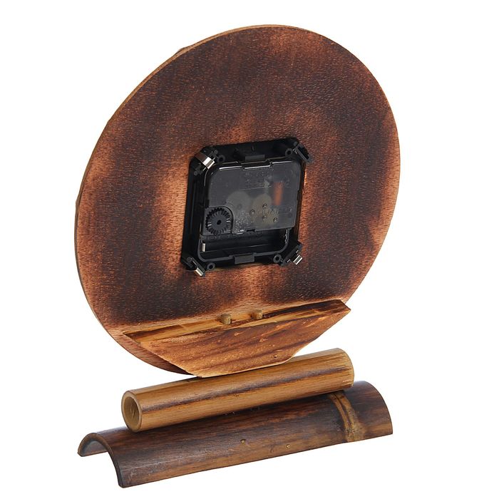 Часы настольные серия Бамбук Графика, 21*25см