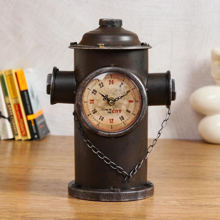 Часы настольные. Колонка (от 1 АА) 22*30см