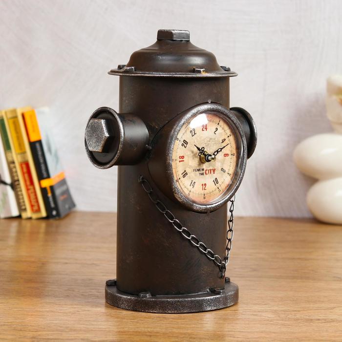 Часы настольные. Колонка (от 1 АА) 22*30см