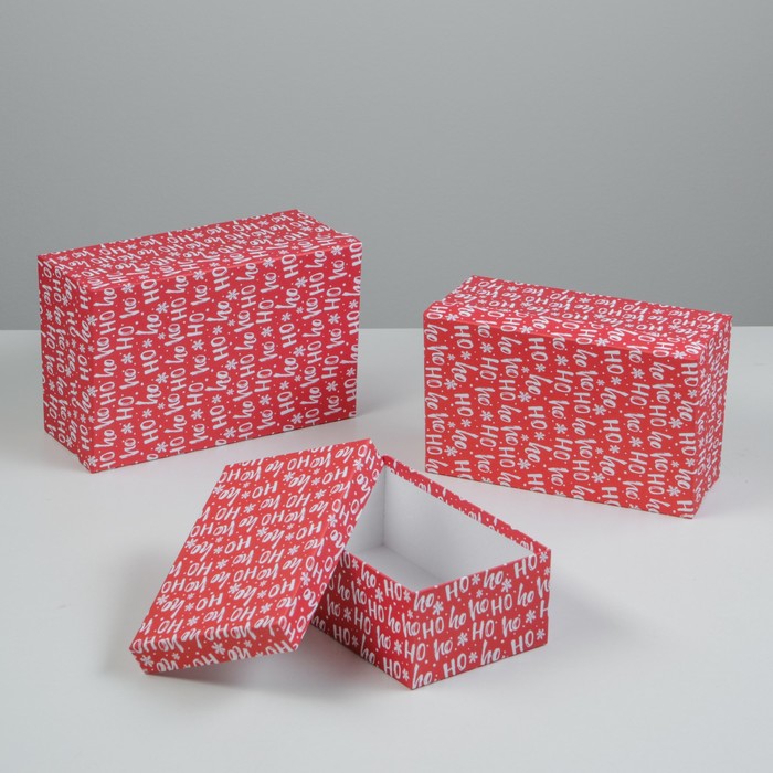 Набор коробок 3в1 "Много шаров", 23 х 16 х 9,5 - 19 х 12 х 6,5 см