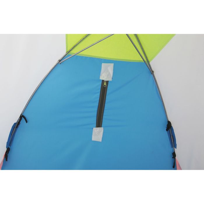 Палатка «Медведь» 1 местная, 4 луча, оксфорд 210, брезент