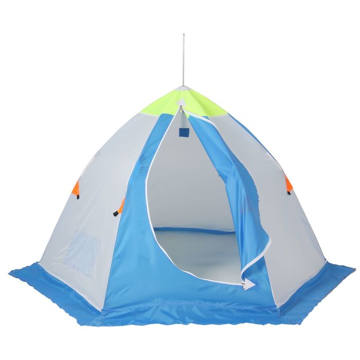 Палатка «Медведь» 1 местная, 6 лучей, оксфорд 210, верх брезент