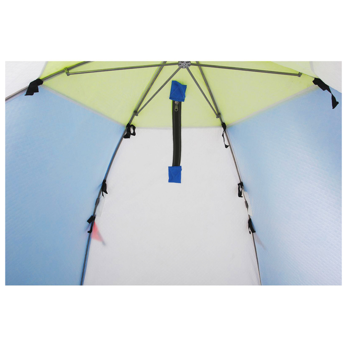 Палатка «Медведь» 3 местная, 6 лучей, трёхслойная термостёжка